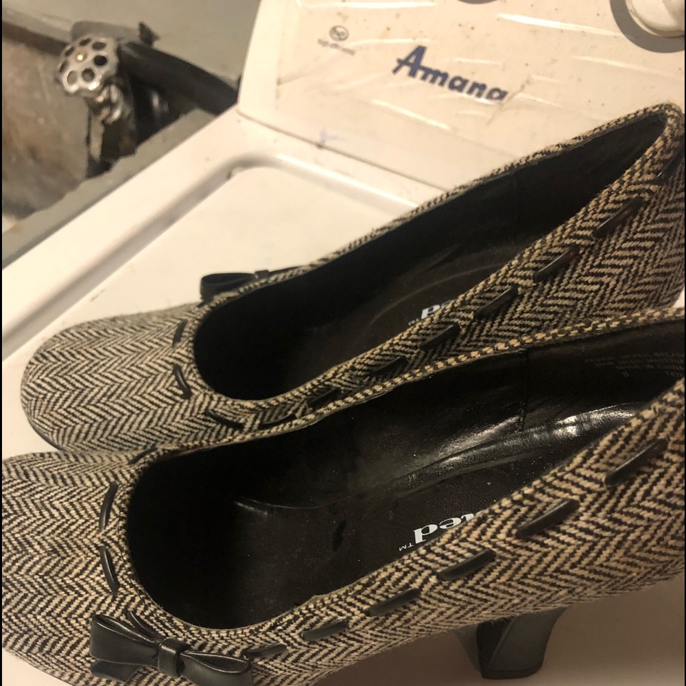 🔥Black women heel with bow